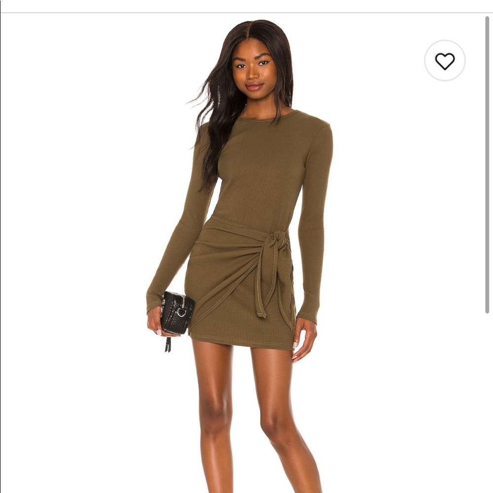 SUPERDOWN Dana Wrap mini dress